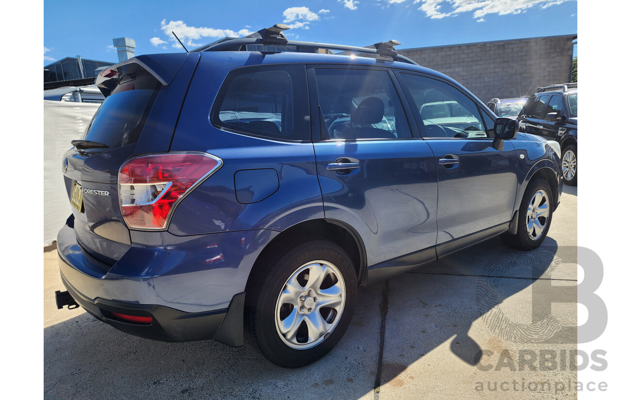 8/2013 Subaru Forester 2.5i MY13 4d Wagon Blue 2.5L