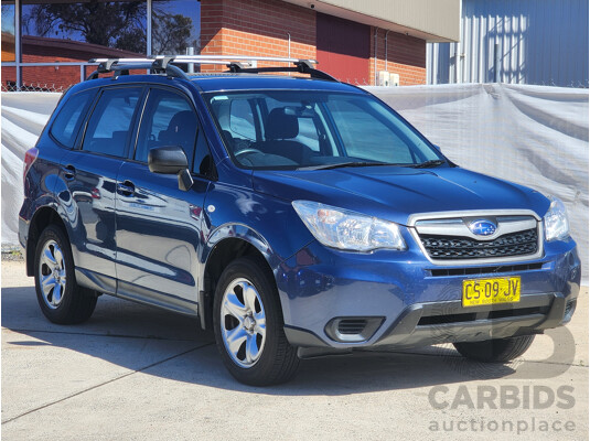 8/2013 Subaru Forester 2.5i MY13 4d Wagon Blue 2.5L