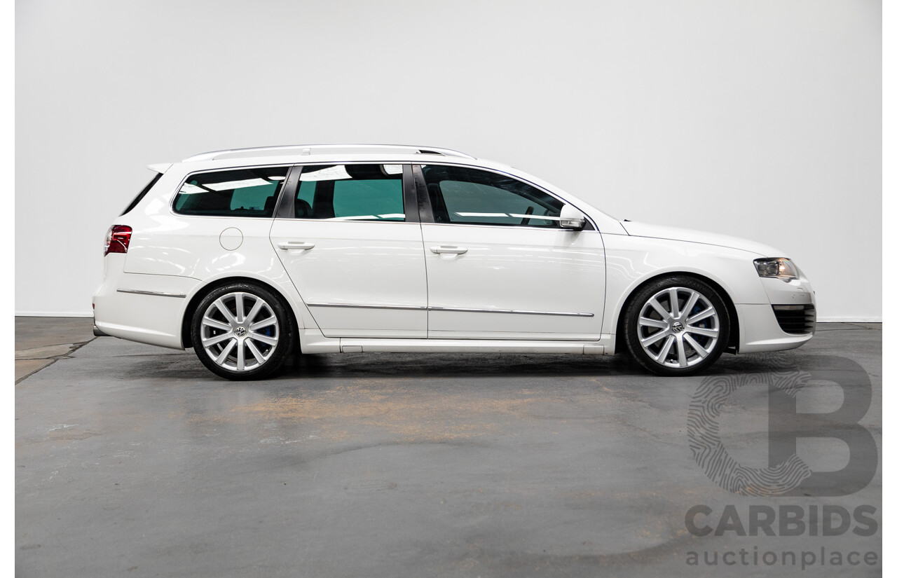 4/2010 Volkswagen Passat R36 (AWD) 3C MY10 4d Wagon Candy White 3.6L