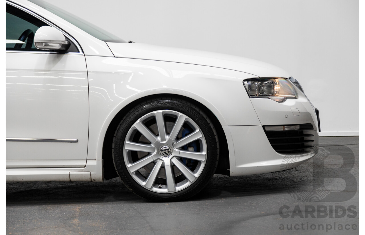 4/2010 Volkswagen Passat R36 (AWD) 3C MY10 4d Wagon Candy White 3.6L