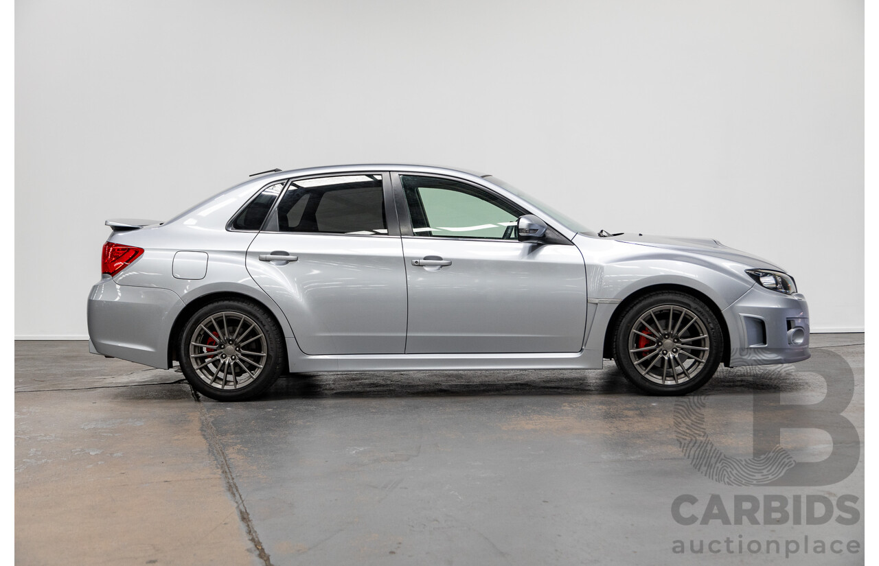 9/2012 Subaru WRX (awd) MY12 4d Sedan Metallic Silver Turbo 2.5L