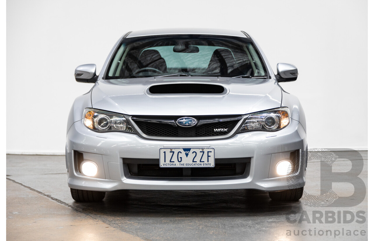 9/2012 Subaru WRX (awd) MY12 4d Sedan Metallic Silver Turbo 2.5L