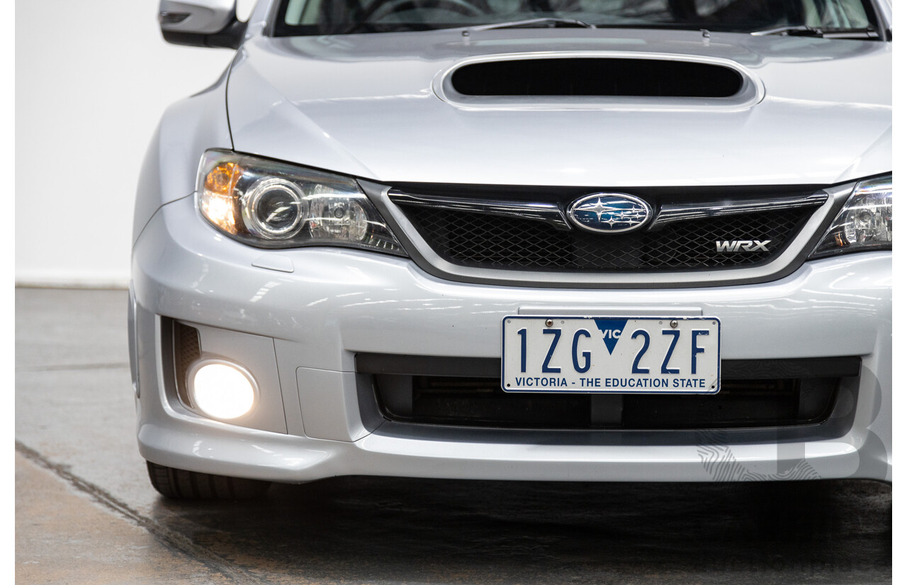 9/2012 Subaru WRX (awd) MY12 4d Sedan Metallic Silver Turbo 2.5L