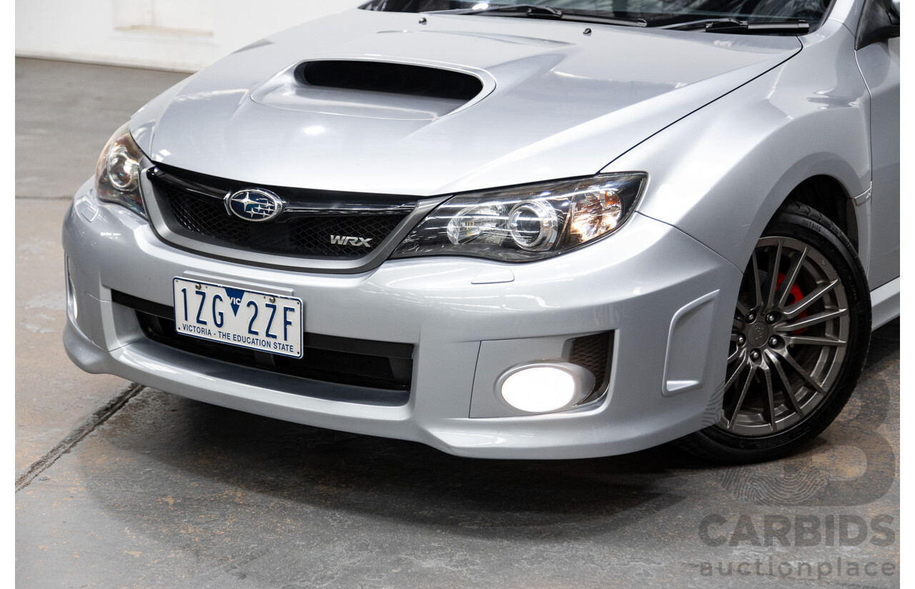 9/2012 Subaru WRX (awd) MY12 4d Sedan Metallic Silver Turbo 2.5L