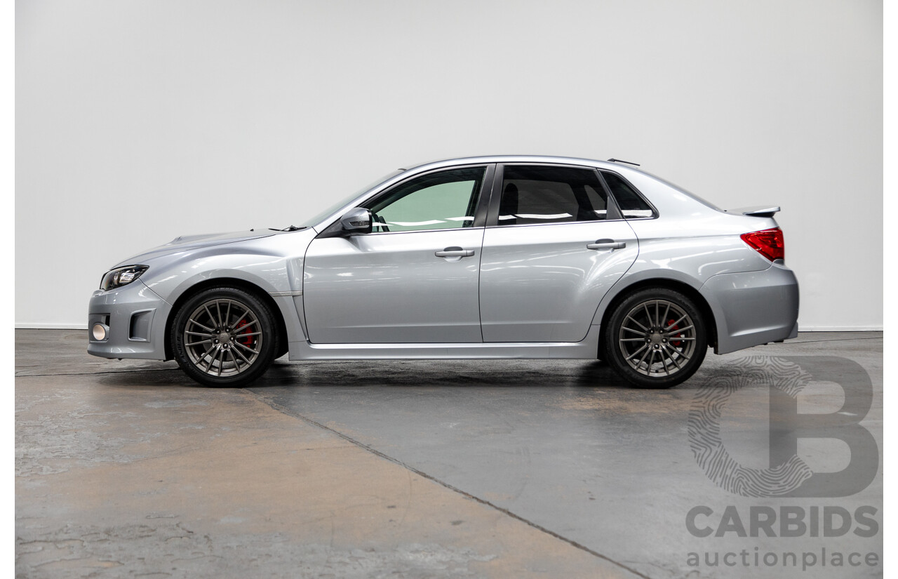 9/2012 Subaru WRX (awd) MY12 4d Sedan Metallic Silver Turbo 2.5L