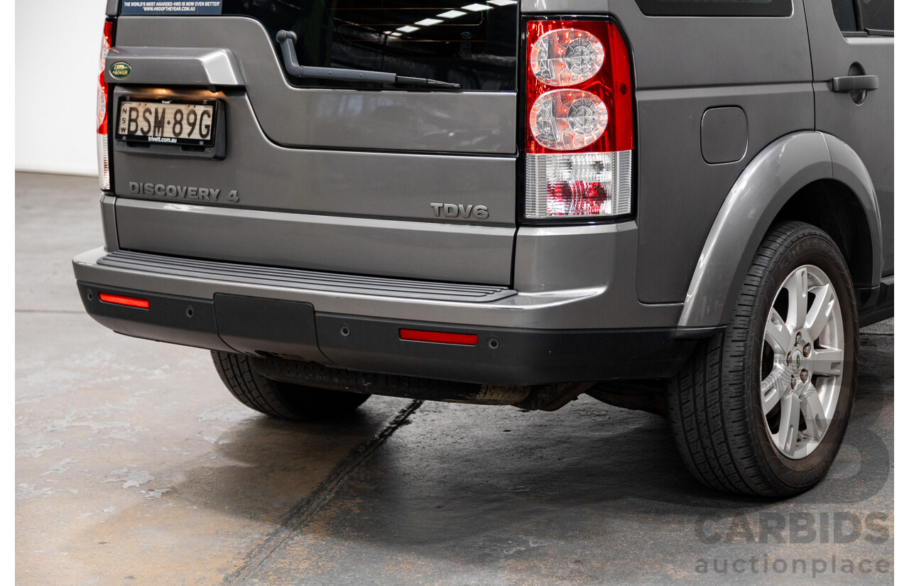 9/2010 Land Rover Discovery 4 (4x4) TDV6 MY10 4d Wagon Grey Turbo Diesel 2.7L