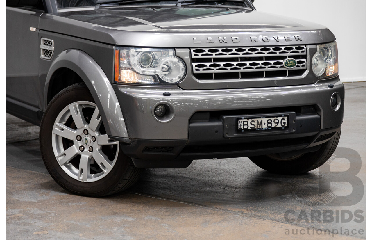 9/2010 Land Rover Discovery 4 (4x4) TDV6 MY10 4d Wagon Grey Turbo Diesel 2.7L