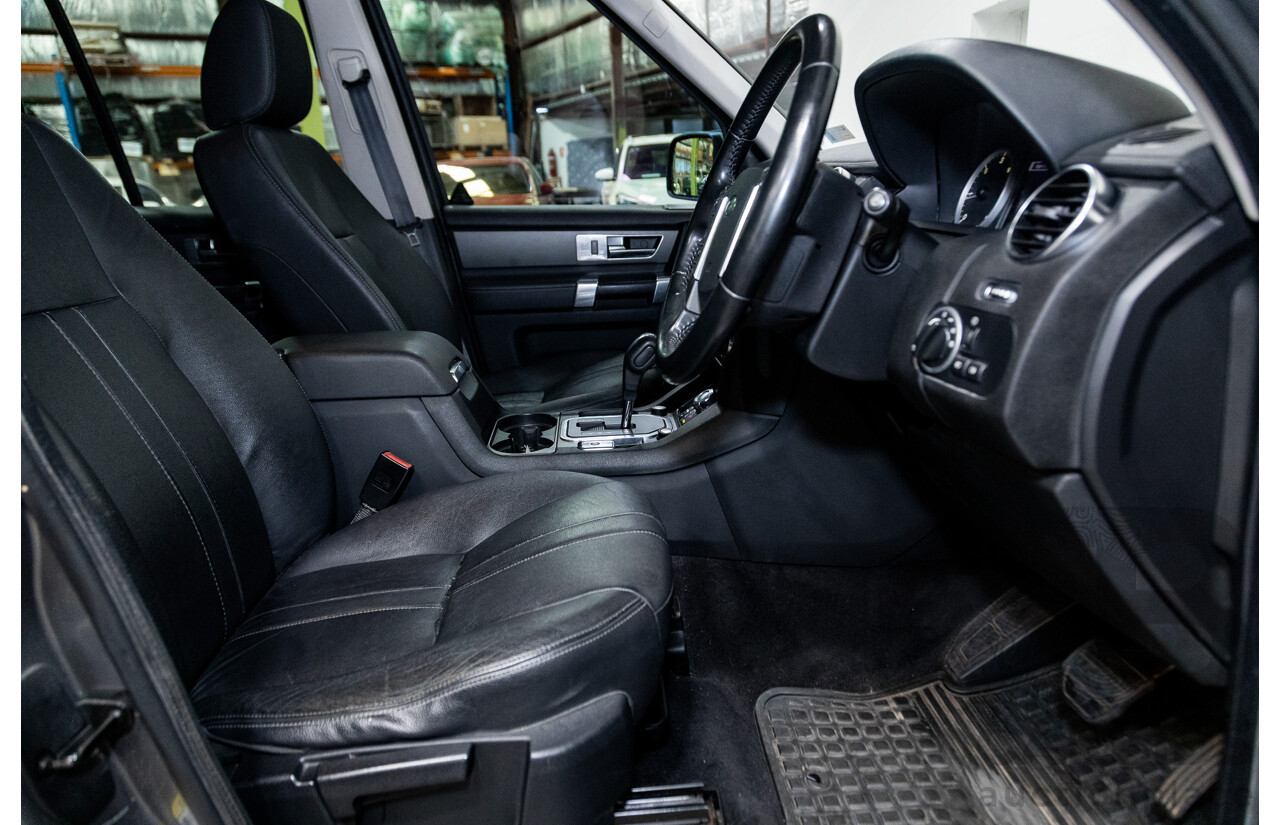 9/2010 Land Rover Discovery 4 (4x4) TDV6 MY10 4d Wagon Grey Turbo Diesel 2.7L