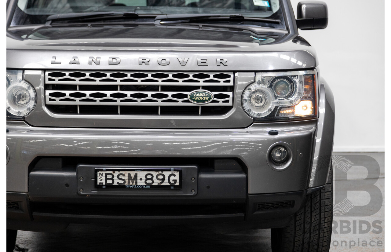 9/2010 Land Rover Discovery 4 (4x4) TDV6 MY10 4d Wagon Grey Turbo Diesel 2.7L
