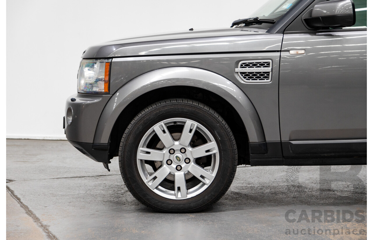9/2010 Land Rover Discovery 4 (4x4) TDV6 MY10 4d Wagon Grey Turbo Diesel 2.7L