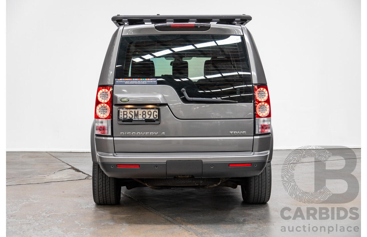 9/2010 Land Rover Discovery 4 (4x4) TDV6 MY10 4d Wagon Grey Turbo Diesel 2.7L