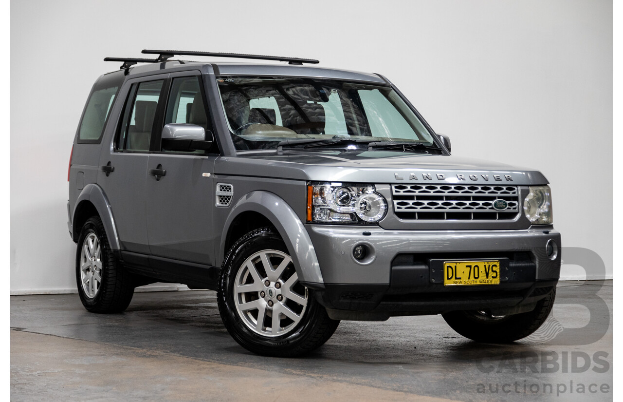 8/2011 Land Rover Discovery 4 (4x4) 2.7 TDV6 MY11 4d Wagon Grey Turbo Diesel 2.7L