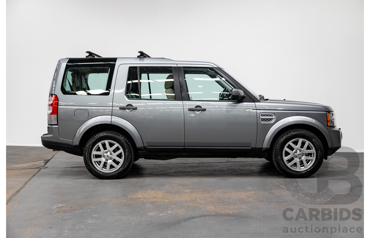 8/2011 Land Rover Discovery 4 (4x4) 2.7 TDV6 MY11 4d Wagon Grey Turbo Diesel 2.7L