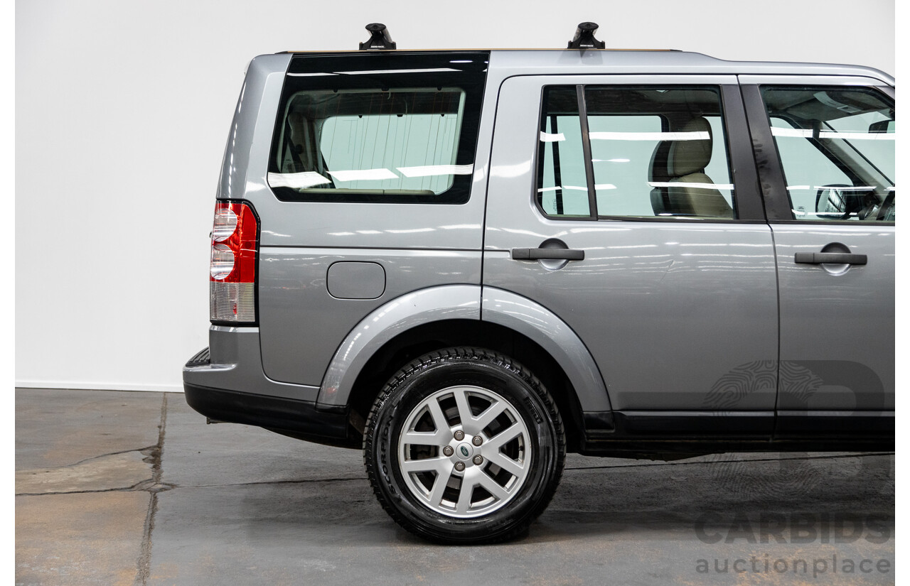 8/2011 Land Rover Discovery 4 (4x4) 2.7 TDV6 MY11 4d Wagon Grey Turbo Diesel 2.7L