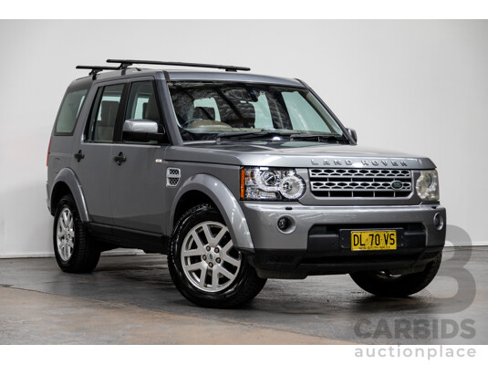 8/2011 Land Rover Discovery 4 (4x4) 2.7 TDV6 MY11 4d Wagon Grey Turbo Diesel 2.7L