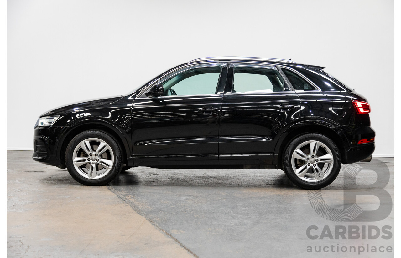 7/2015 Audi Q3 2.0 TFSI Sport (AWD) Quattro (132kw) 8U MY15 4d Wagon Mythos Black Turbo 2.0L