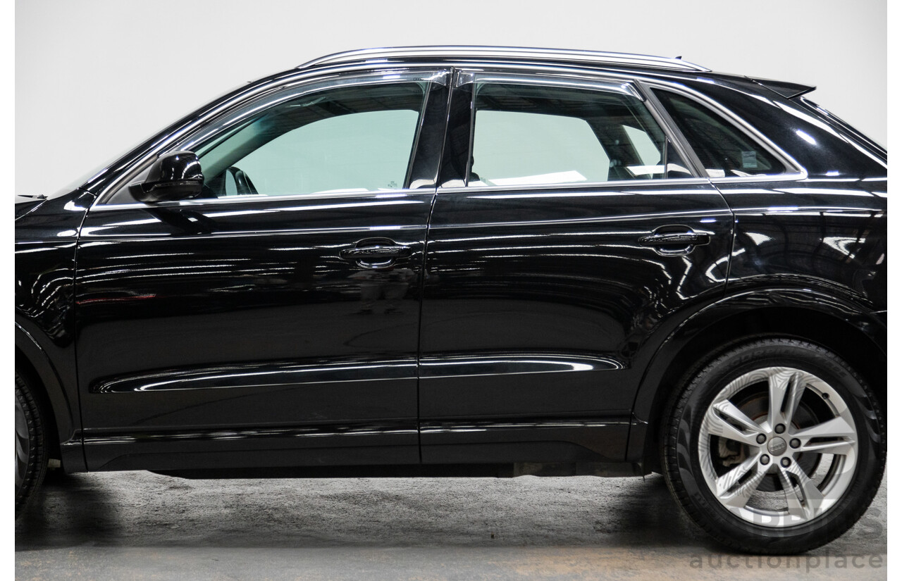 7/2015 Audi Q3 2.0 TFSI Sport (AWD) Quattro (132kw) 8U MY15 4d Wagon Mythos Black Turbo 2.0L