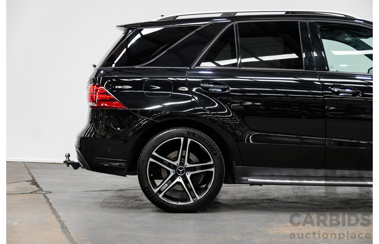 09/2016 Mercedes-Amg GLE43 4MATIC (AWD) 166 MY17 4D Wagon Obsidian Black Metallic Twin Turbo 3.0L