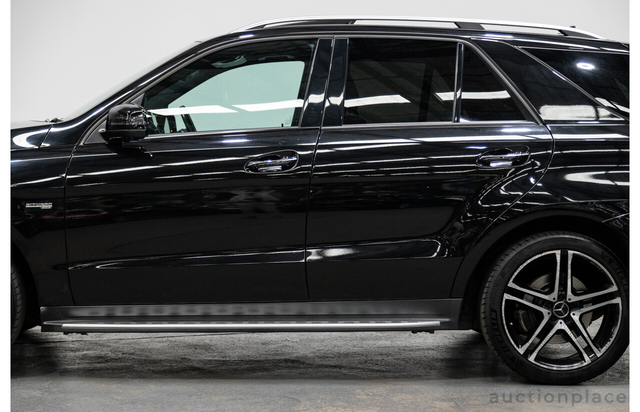 09/2016 Mercedes-Amg GLE43 4MATIC (AWD) 166 MY17 4D Wagon Obsidian Black Metallic Twin Turbo 3.0L