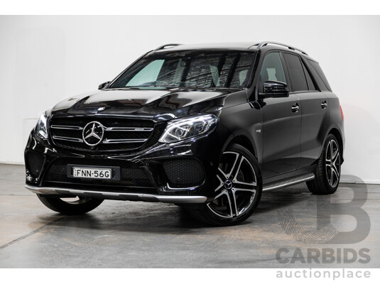 09/2016 Mercedes-Amg GLE43 4MATIC (AWD) 166 MY17 4D Wagon Obsidian Black Metallic Twin Turbo 3.0L