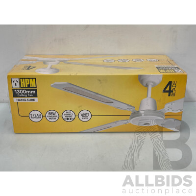 HPM 1300mm Ceiling Fan - Brand New