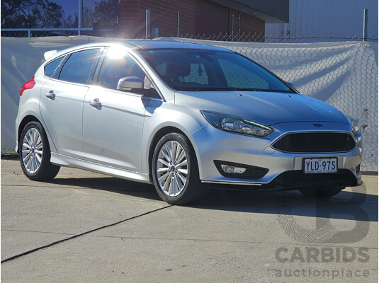 8/2016 Ford Focus Sport LW 5d Hatchback Silver 2.0L