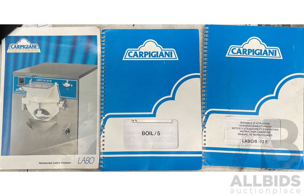 Carpigiani Labo Commercial Ice Cream Boiler and Maker