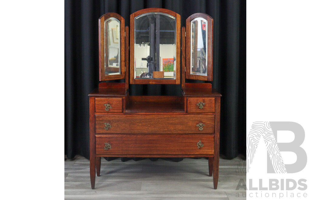 Late Edwardian Mirrored Back Dresser