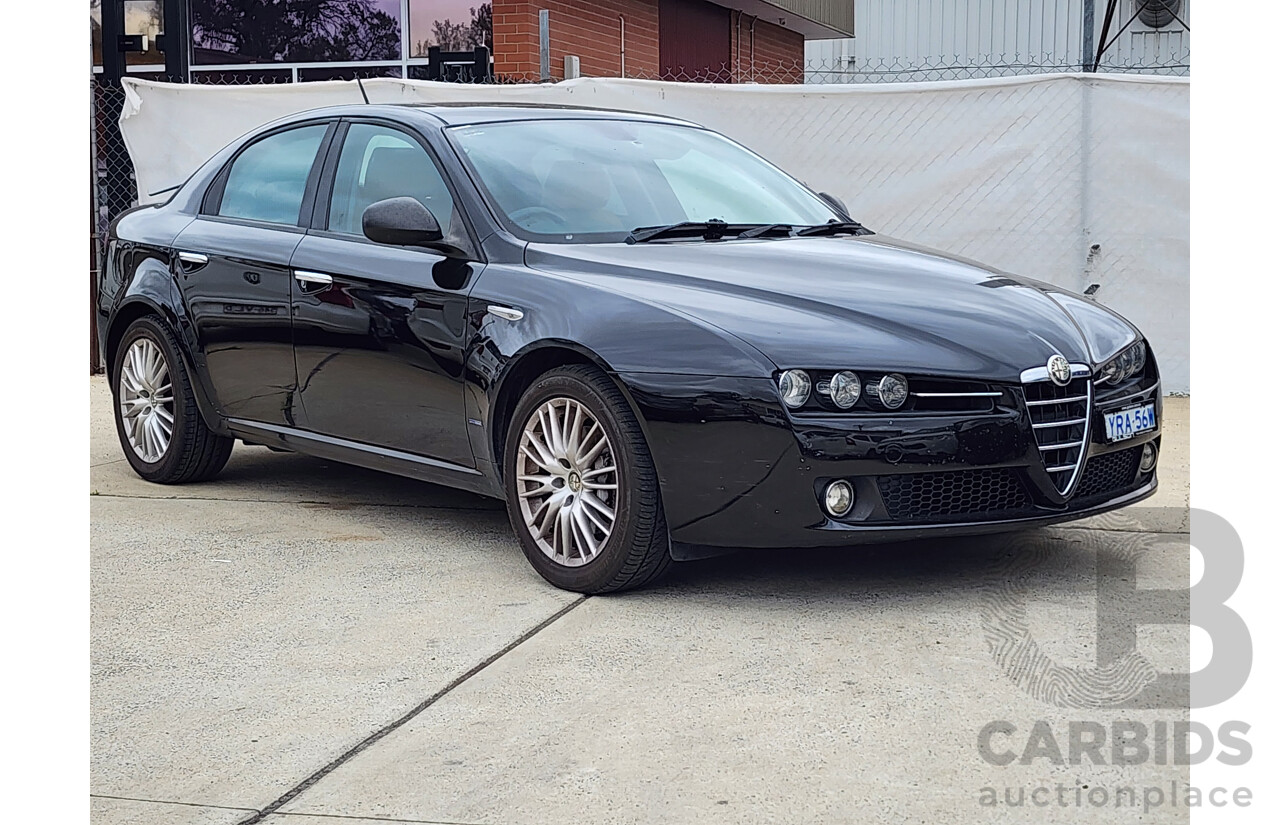 5/2010 Alfa Romeo 159 2.2 JTS 4d Sedan Black 2.2L