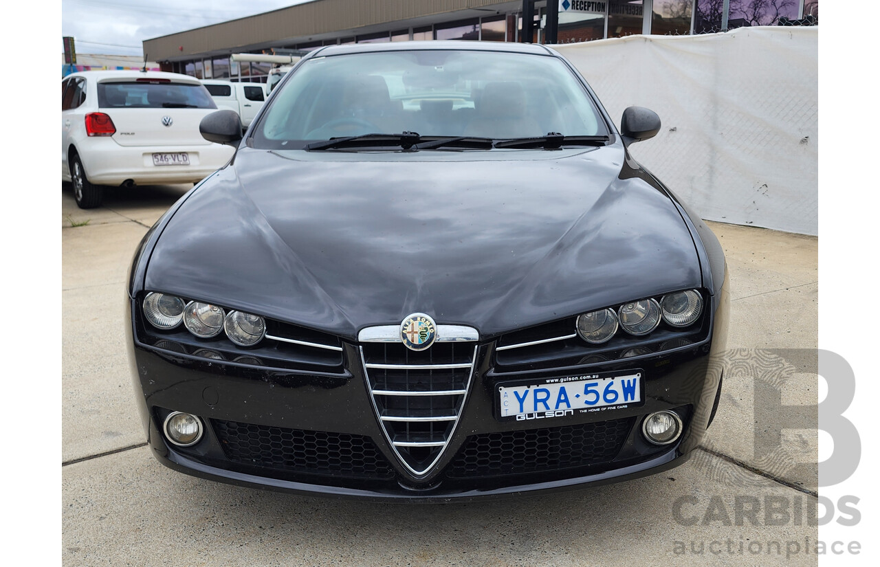 5/2010 Alfa Romeo 159 2.2 JTS 4d Sedan Black 2.2L