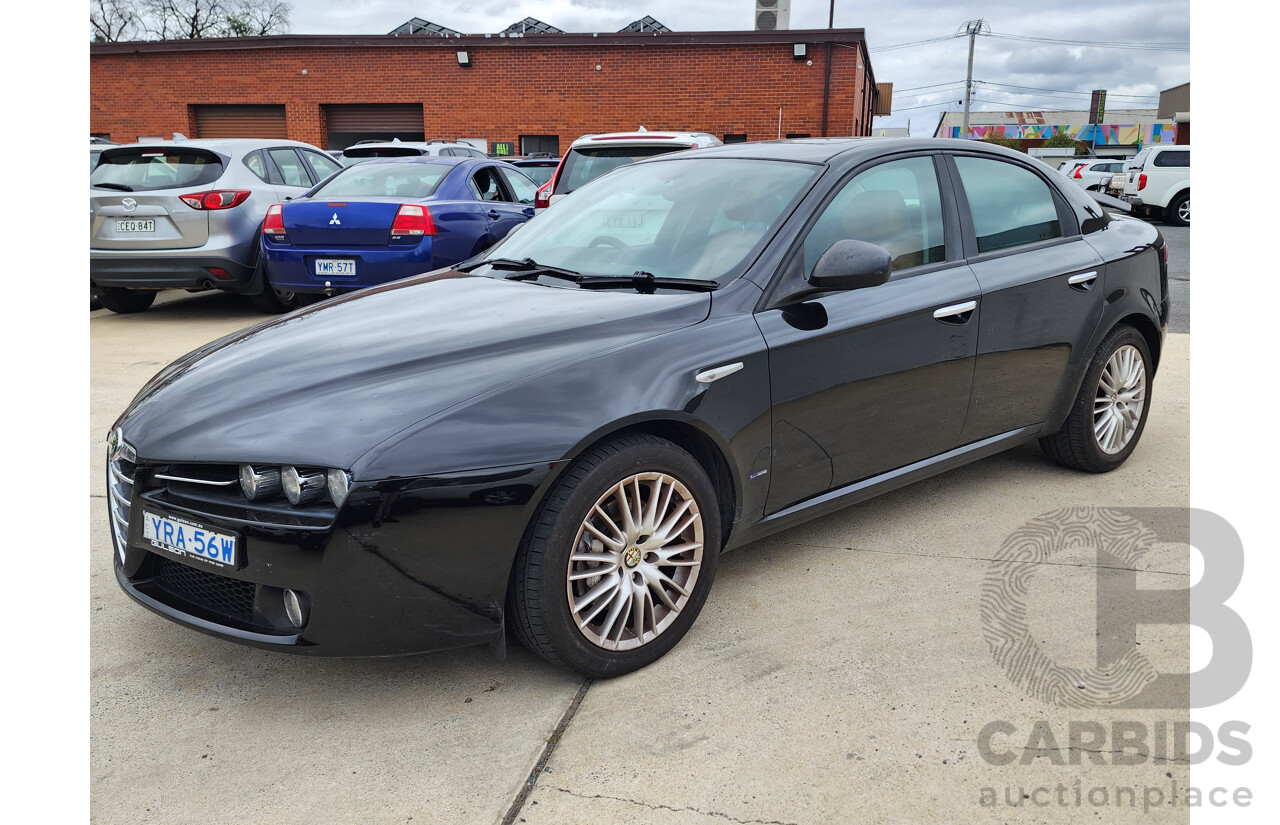 5/2010 Alfa Romeo 159 2.2 JTS 4d Sedan Black 2.2L