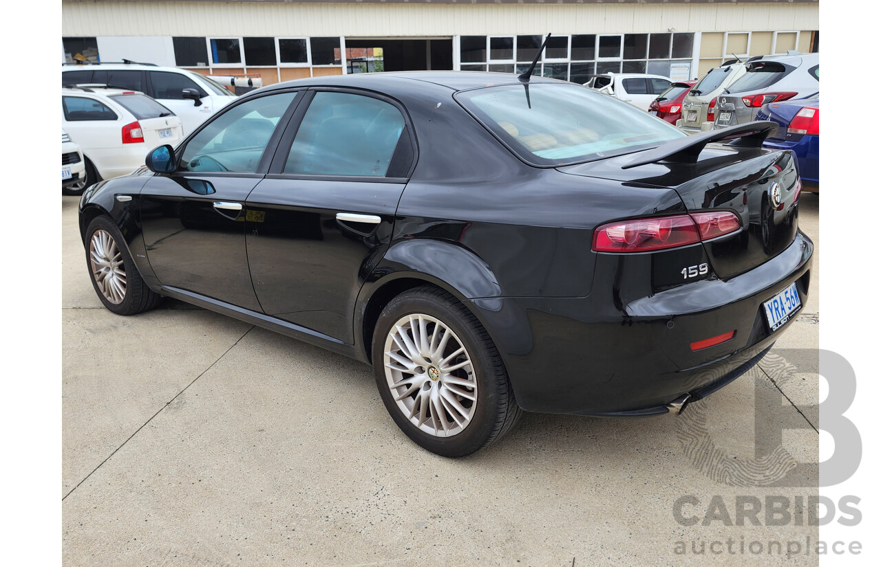 5/2010 Alfa Romeo 159 2.2 JTS 4d Sedan Black 2.2L