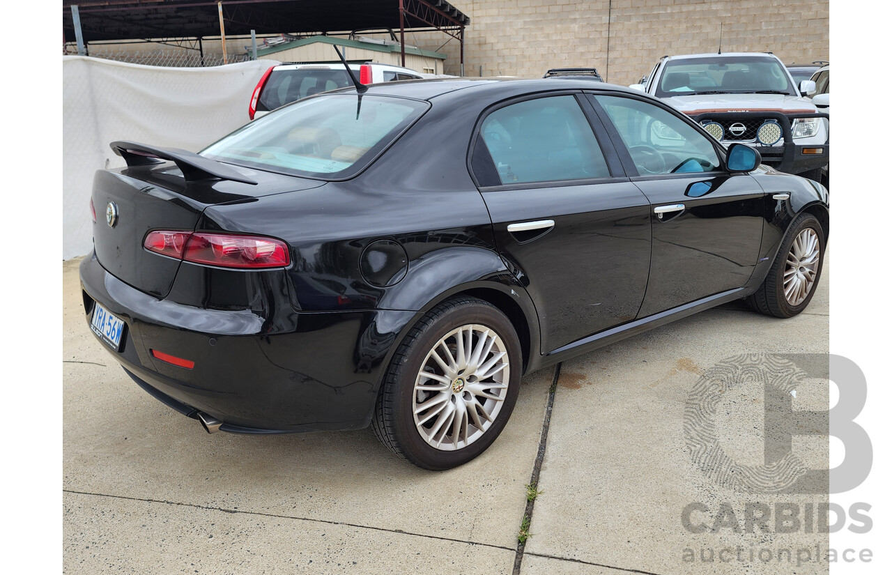 5/2010 Alfa Romeo 159 2.2 JTS 4d Sedan Black 2.2L