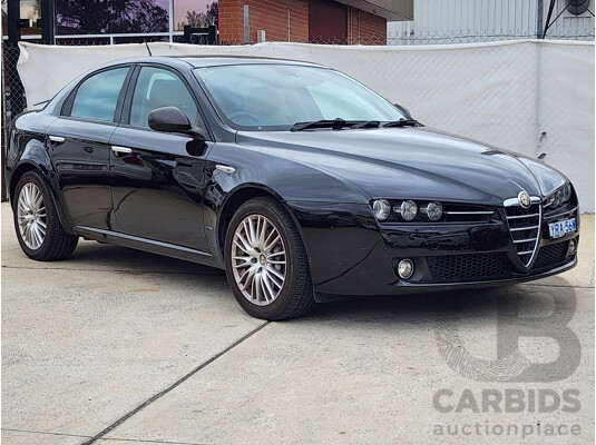 5/2010 Alfa Romeo 159 2.2 JTS 4d Sedan Black 2.2L