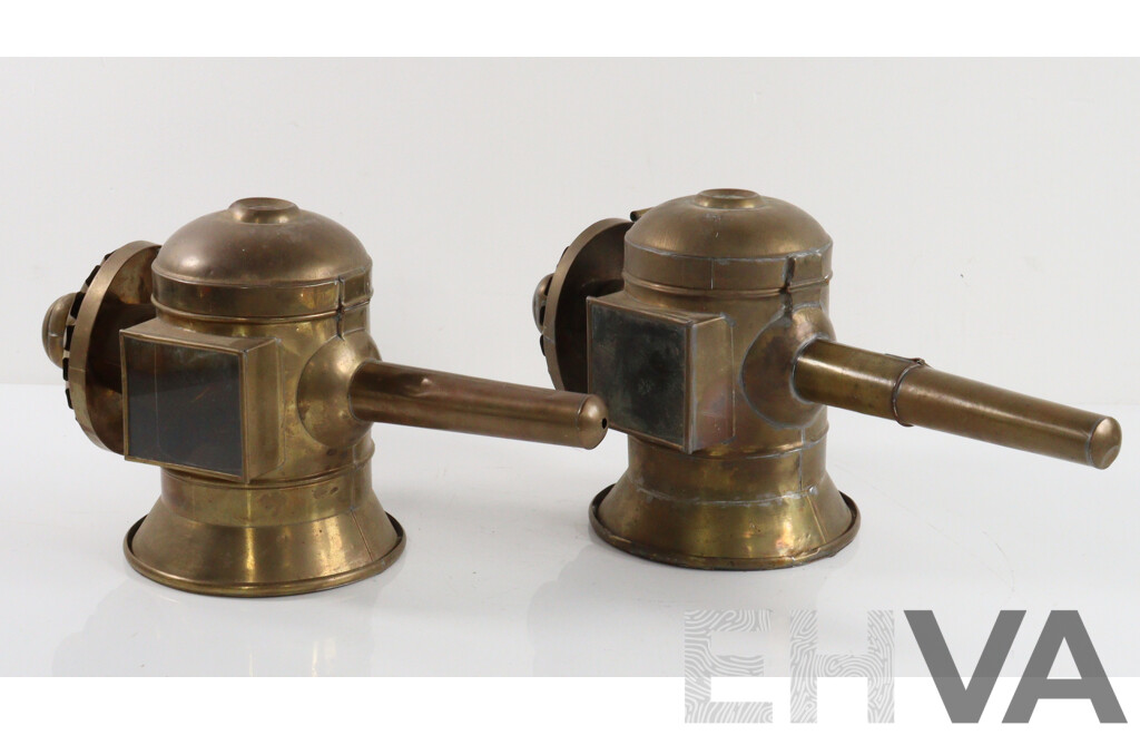 Pair of Reproduction Carriage Lanterns