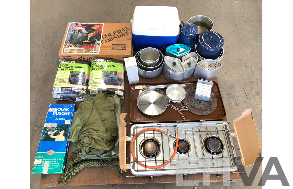 Selection of Various Camping and Outdoor Equipment