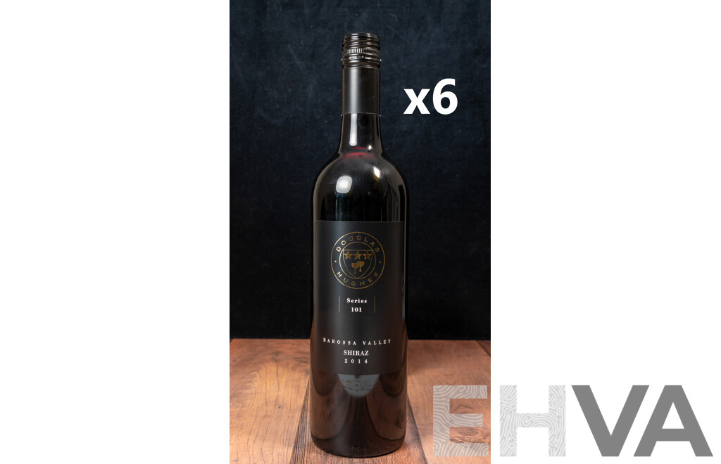 Douglad Hughes Series 101 Shiraz Vintage 2014 X 6