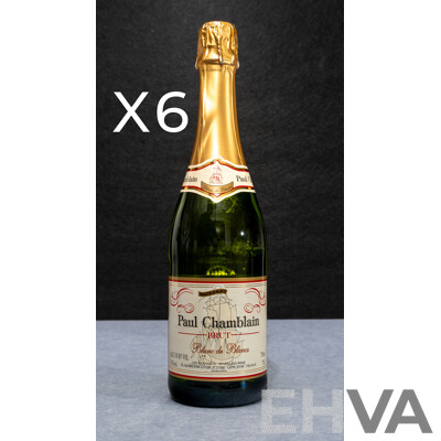 Blanc De Blancs Paul Chamblain Vin Mousseux Brut X 6