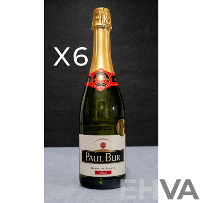 Paul Bur Blanc De Blancs Brut X 6