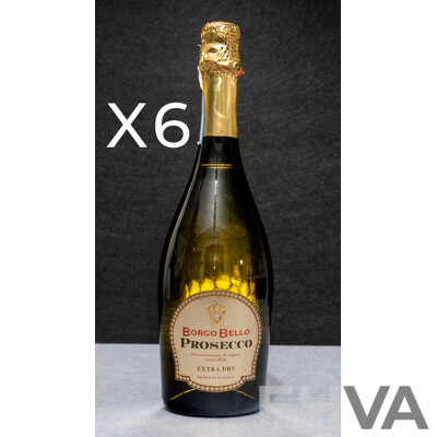 Borgo Bello Extra Dry Prosecco X 6