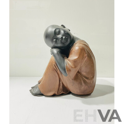 Composite Statue of a Young Monk