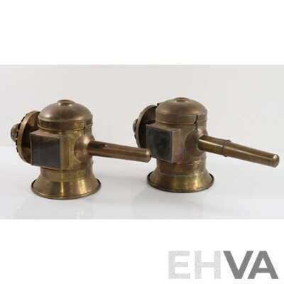 Pair of Reproduction Carriage Lanterns