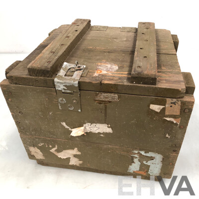 Wooden Military Case