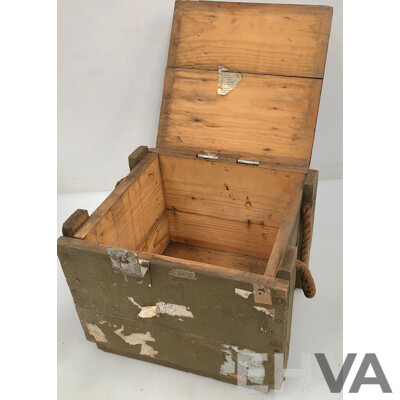 Wooden Military Case