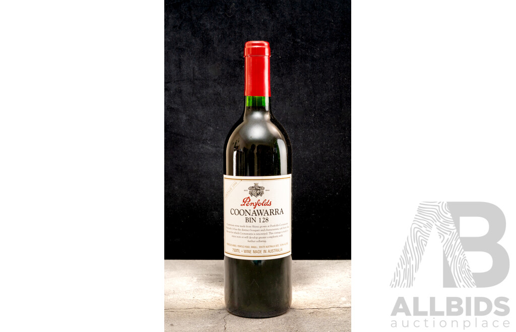Penfolds Coonawarra Bin 128 Vintage 1996