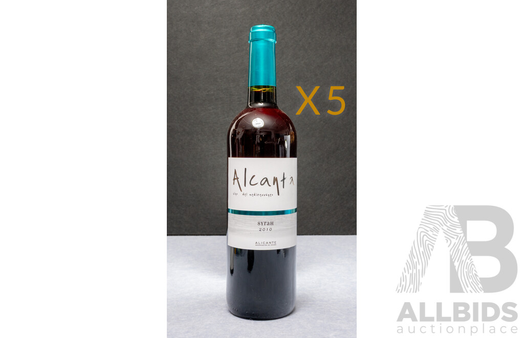 Alcanta Vigo Del Mediterrageo Syrah Vintage 2010