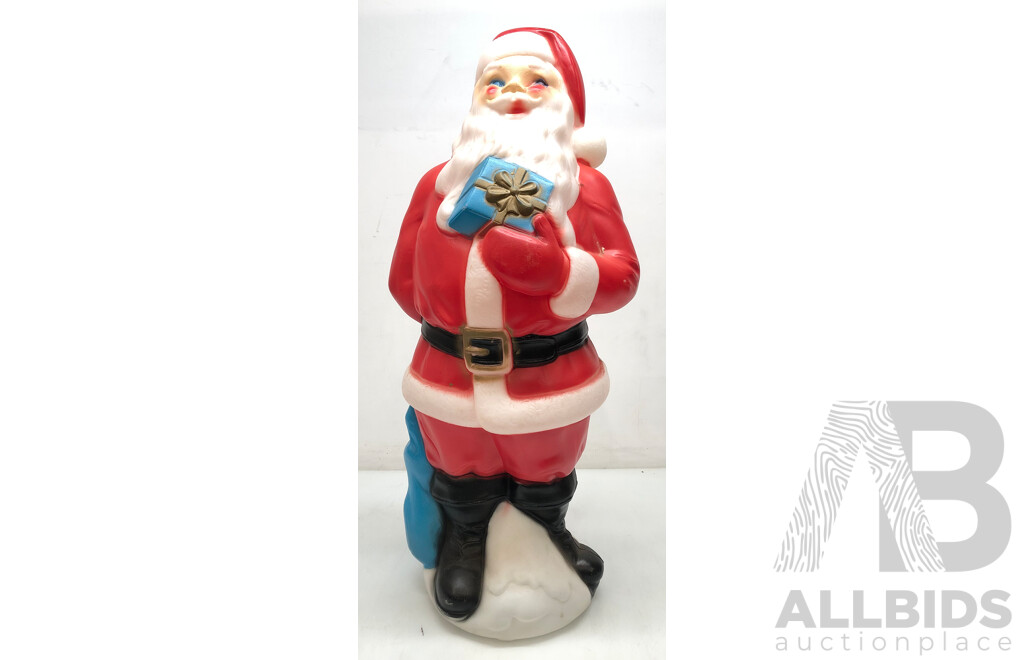 Illuminated Santa Claus Figurine(85cm Tall)