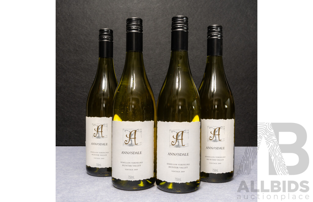 Annasdale Semillon Verdelho Vintage 2009 X 4