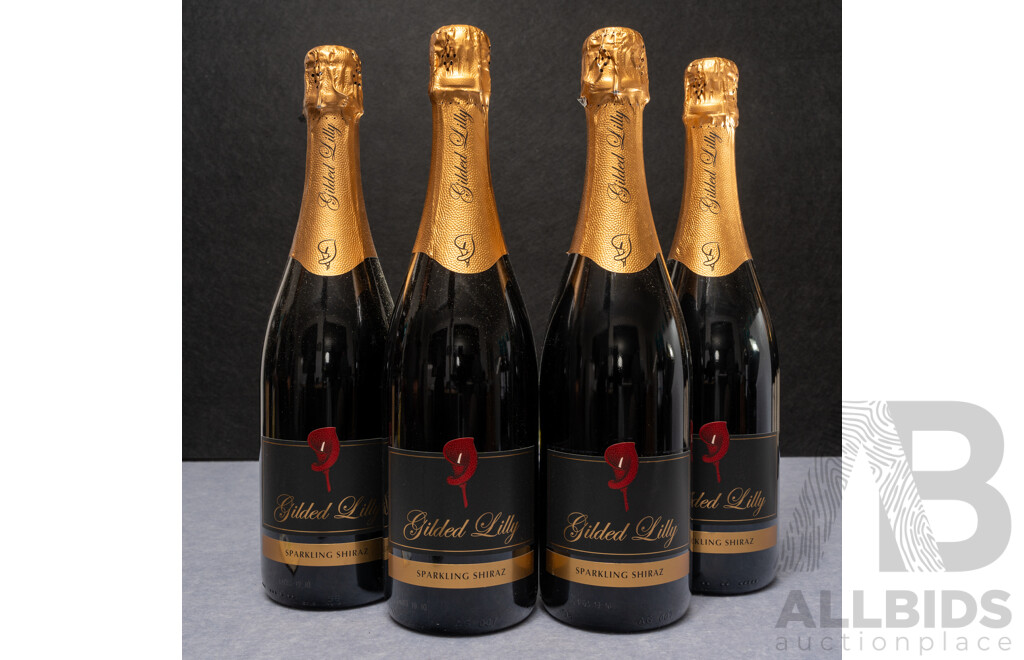 Gilded Lilly Sparkling Shiraz X 4