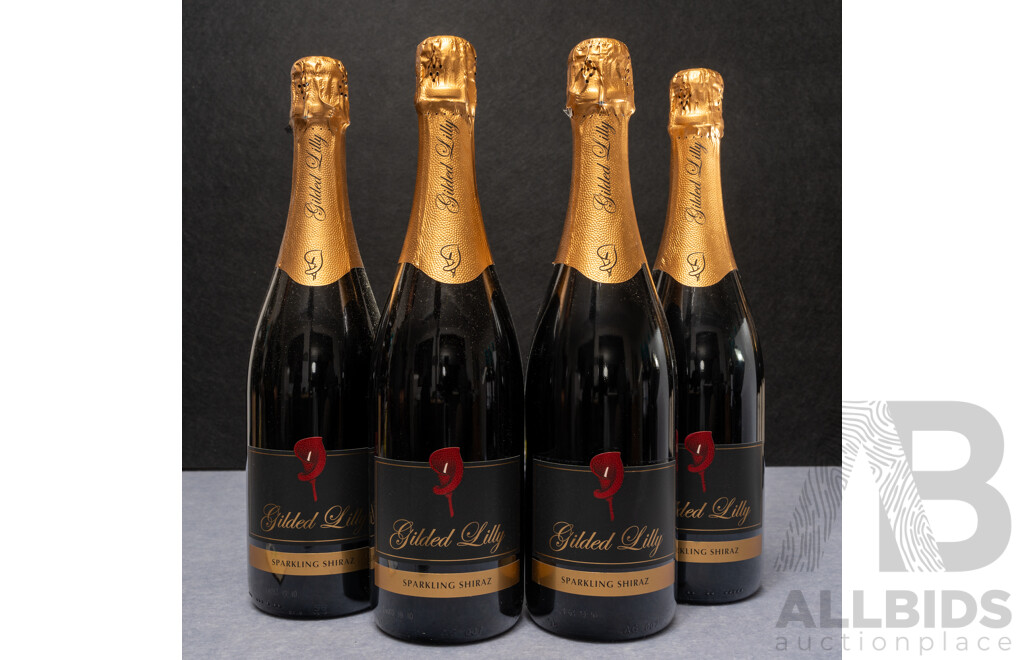 Gilded Lilly Sparkling Shiraz X 4